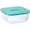 Luminarc Joy Contenitore ermetico in vetro 17 x 17 x 7 cm - 110 cl
