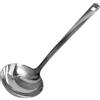 Fackelmann Mestolo da cucina, materiale in acciaio inossidabile riciclato, alto spessore, elegante lucidatura, ideale per zuppe, vellutate e brodi, lavabile in lavastoviglie, dimensioni 32 x 9 cm