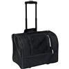 Croci TROLLEY JOLIE 2 in 1 - Trasportino Gatto e per Cani Taglia Piccola 44 x 33 x 28 cm - Trolley Cane, Gatti o Coniglio Trasformabile In Borsa porta Animali Domestici