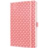 SIGEL J5111 Jolie Agenda settimanale 2025, copertina rigida, 13,5 x 20,3 cm, 174 pagine, rosa