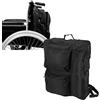 Hapivida Borsa portaoggetti portatile per sedia a rotelle 40 x 14 x 48 cm Zaino per scooter per mobilità impermeabile con tasche per accessori per sedia a rotelle, deambulatore, deambulatore, scooter per mobil