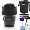 Sigma 14mm F/1.8 Dg HSM Ampio Angolo Art Lente per Nikon F - 7PC Set Accessori