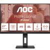 AOC E3 U27E3UF Monitor PC 68,6 cm (27") 3840 x 2160 Pixel 4K Ultra HD LED Nero