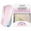 Tangle Teezer Compact Styler Detangler Hairbrush - Spazzola per capelli bagnati e asciutti - Cromata districante per tutti i tipi di capelli - Da viaggio con coperchio protettivo - Perlata Matte