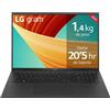 LG 17Z90R Intel® Core™ i7 i7-1360P Computer portatile 43,2 cm (17") WQXGA 32 GB LPDDR5-SDRAM 1 TB SSD NVIDIA GeForce RTX 3050