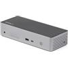Startechcom StarTech.com Docking Station USB C - Quad Monitor DisplayPort/HDMI 4K 60Hz - Dock USB-C Multi HDMI/DP, Power Delivery 100W -