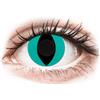 Gelflex CRAZY LENS - Cat Eye Aqua - giornaliere non correttive (2 lenti)