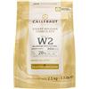 Callebaut W2 28% gocce di Cioccolato Bianco (callets) 2.5kg