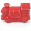 Gentile Ceramiche Trenino Rosso Corallo in Ceramica con Calamita (4,5cm)