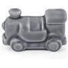 Gentile Ceramiche Trenino Grigio Perla in Ceramica con Calamita (4,5cm)