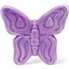Gentile Ceramiche Farfalla Viola Glicine in Ceramica con Calamita (5,5cm)