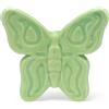 Gentile Ceramiche Farfalla Verde Chiaro in Ceramica con Calamita (5,5cm)
