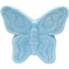 Gentile Ceramiche Farfalla Celeste in Ceramica con Calamita (5,5cm)