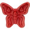 Gentile Ceramiche Farfalla Rossa in Ceramica con Calamita (5,5cm)