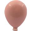 Gentile Ceramiche Palloncino Rosa Pesca in Ceramica con Calamita (5cm)
