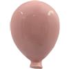 Gentile Ceramiche Palloncino Rosa in Ceramica con Calamita (5cm)
