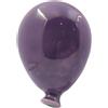 Gentile Ceramiche Palloncino Viola Lavanda in Ceramica con Calamita (5cm)