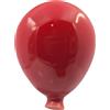 Gentile Ceramiche Palloncino Rosso in Ceramica con Calamita (5cm)