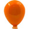 Gentile Ceramiche Palloncino Arancione Brillante in Ceramica con Calamita (5cm)