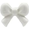 Gentile Ceramiche Fiocchetto Bianco in Ceramica con Calamita (5cm)