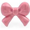 Gentile Ceramiche Fiocchetto Rosa in Ceramica con Calamita (5cm)