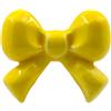 Gentile Ceramiche Fiocchetto Giallo Limone in Ceramica con Calamita (5cm)