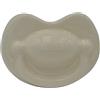Gentile Ceramiche Ciuccio Bianco in Ceramica con Calamita (4,5cm)