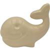 Gentile Ceramiche Balena Crema in Ceramica con Calamita (6cm)