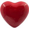 Gentile Ceramiche Cuore Rosso in Ceramica con Calamita (4,5cm)