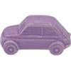 Gentile Ceramiche Macchinina Viola Glicine in Ceramica con Calamita (5cm)