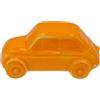 Gentile Ceramiche Macchinina 500 Arancione Brillante in Ceramica con Calamita (5cm)