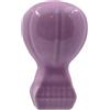 Gentile Ceramiche Mongolfiera Viola Glicine in Ceramica con Calamita (5,5cm)
