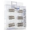 Toy Joy Set di manicotti Grey per pene