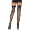Leg Avenue Calze autoreggenti con fiocco sul retro