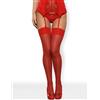 Obsessive Collant Obsessive Rosso L/XL