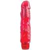 Pipedream Dildo Vibratore Red Juicy - Morbido, Vibrante, Impermeabile