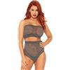 Leg Avenue Top e slip in spandex lurex
