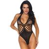 Leg Avenue Body in rete con Perizoma Teddy
