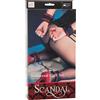 California Exotic Scandal Bracciali Universali Regolabili Rosso e Nero