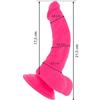 Diversia Dildo Vibrante Diversia con Telecomando - 21,5 cm di Piacere