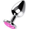 Ohmama Plug Anale OHMAMA Con Cristallo Rosa M