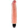 Toy Joy Fallo che vibra - King Cock 18 cm Vibrator Stiffy