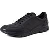 Geox D Sukie A, Sneakers Donna, Black C9999, 41 EU