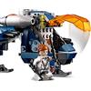 LEGO Super Heroes Avengers - Hulk Salvataggio in Elicottero con Figue di Pepper Potts con 2 Power Blast e la Vedova Nera, Set di Costruzioni per Bambini dagli 8 Anni in su, 76144