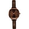 RORIOS Orologi da Donna Orologio Analogico Quarzo con Cinturino in Pelle Moda Quadrato Impermeabile Orologi da Polso