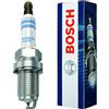 Bosch 0242240707 Candela Di Accensione Bosch Double Iridium - Per un'Accensione del Motore Affidabile e Lunga Vita Utile - Design Resistente