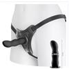 TUA sensation Strap On Indossabile In Silicone Nero Con Mutandina Regolabile Per Coppie Uomo Donna