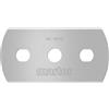 MARTOR 250x Lama industriale 22 mm, 4 lati, acciaio, Affilatura su 2 lati | In dispenser, taglierino & coltello di sicurezza, magazzino & logistica, No. 36015.39
