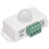 zalati Sensore di movimento PIR 12V/24V LED a infrarossi Dimmer Interruttore Funzione di movimento Controller automatico per strisce LED Luci - Bianco