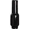 GILDE Vaso da pavimento Black Disco - Ceramica - Nero - Altezza 51 cm x Ø 16 cm - Vaso decorativo